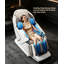 Fauteuil de massage corps entier 4D, fauteuil inclinable Zero Gravity avec étirement thaïlandais, finition en laque d'acier de conception de nuage moderne, fauteuil de massage avec installation facile à 24 programmes, fauteuil avec airbags chauffants Bluetooth