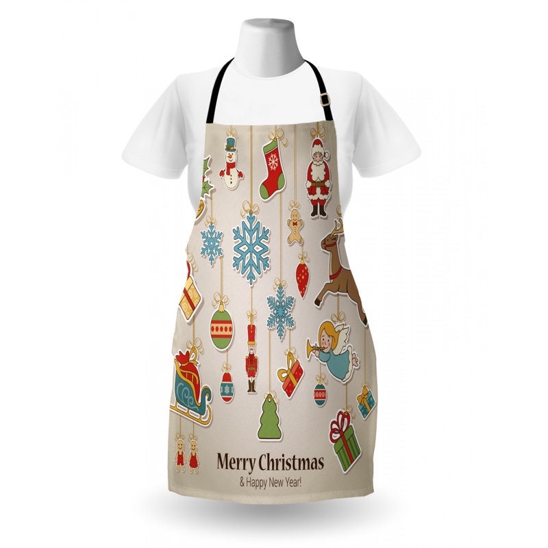 Christmas Bib Apron