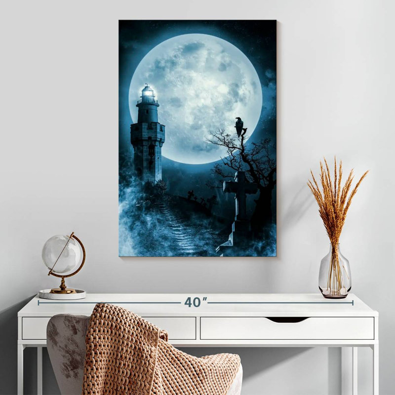 Kelan Halloween Castle, 30" H x 20" W
