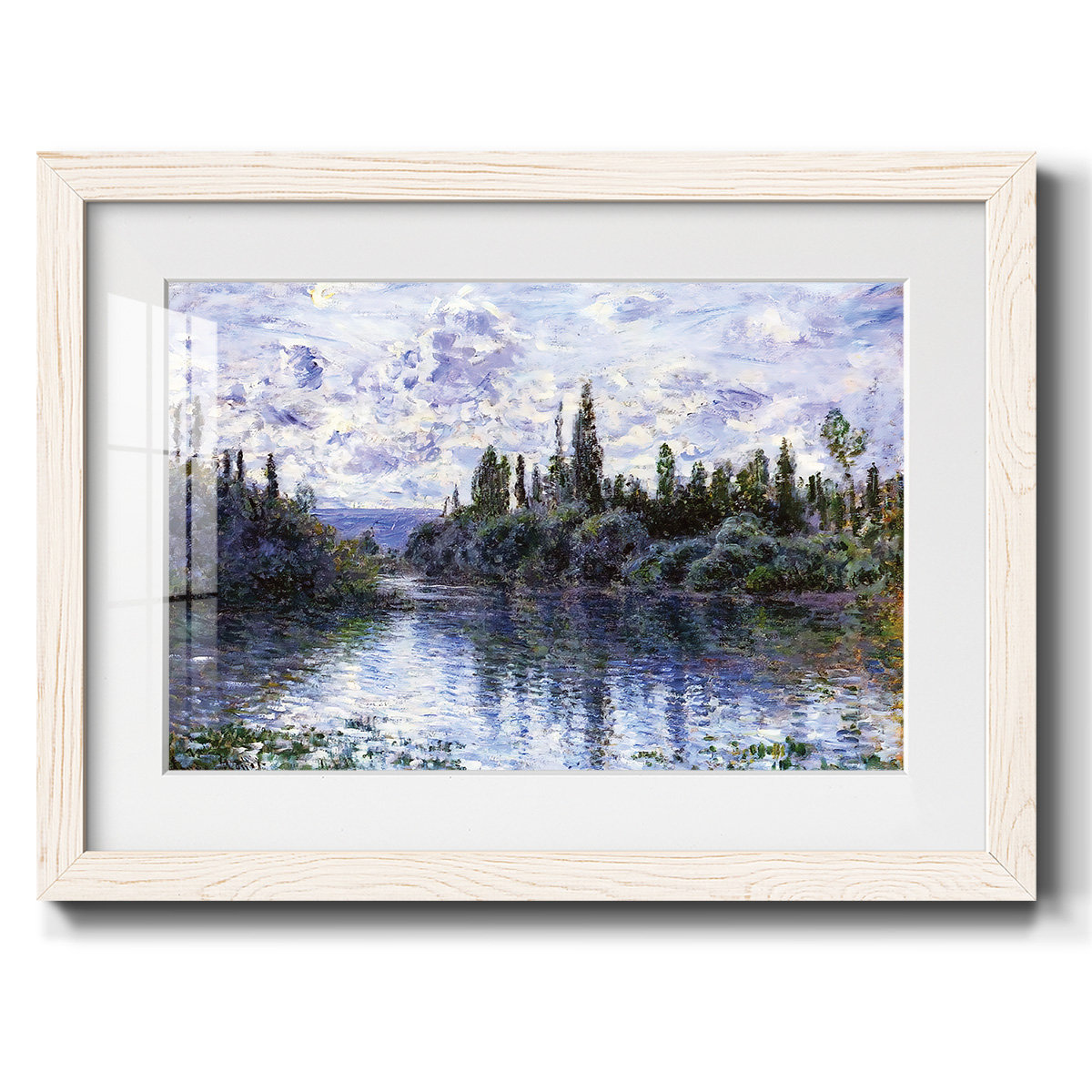Darby Home Co Arm Of The Seine Near Vetheuil, 1878 | Wayfair