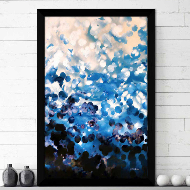 Luke 8:50 Be Made Whole par Mark Lawrence - reproduction, H 37,5 po x l 25,5 po x P 1 po, Cadre noir