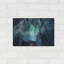 «Northern Lights Aurora Borealis Over Glacier Ice 3» par Luxe Portfolio, art mural en métal-1726659296