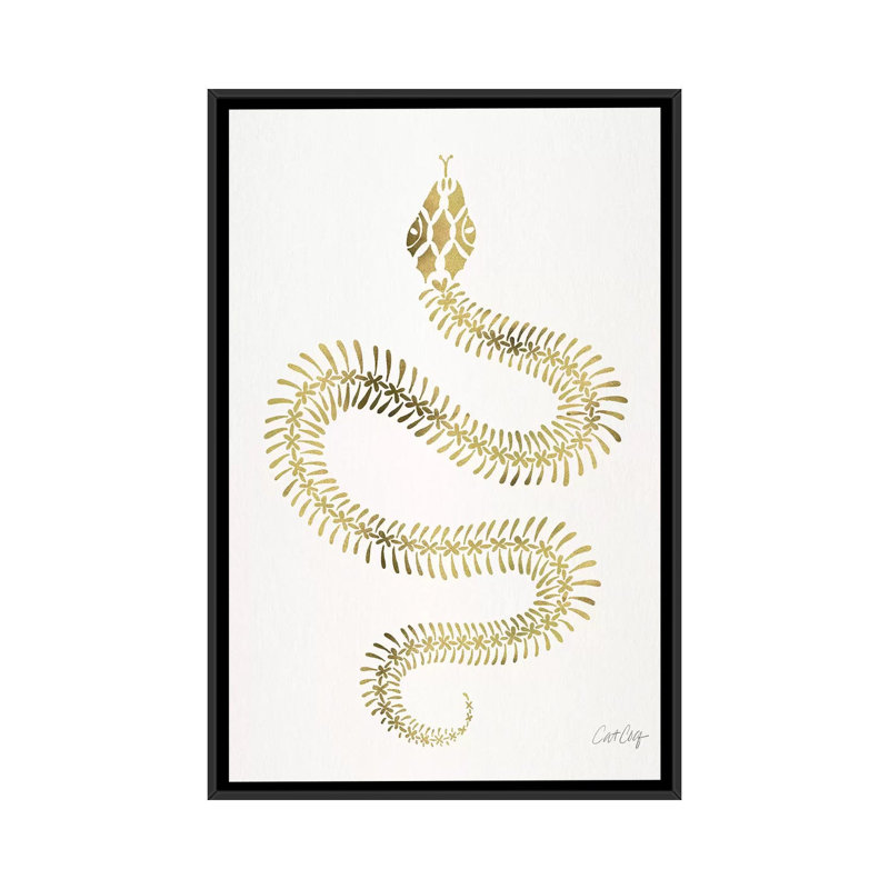 Squelette Strickler, Toile avec cadre noir, Pas de tapis, H 48 po x l 32 po x P 1,5 po