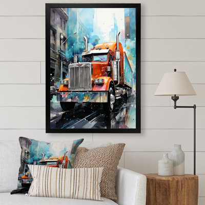 Semi-camion Urban Warrior III, reproduction d'art sur toile