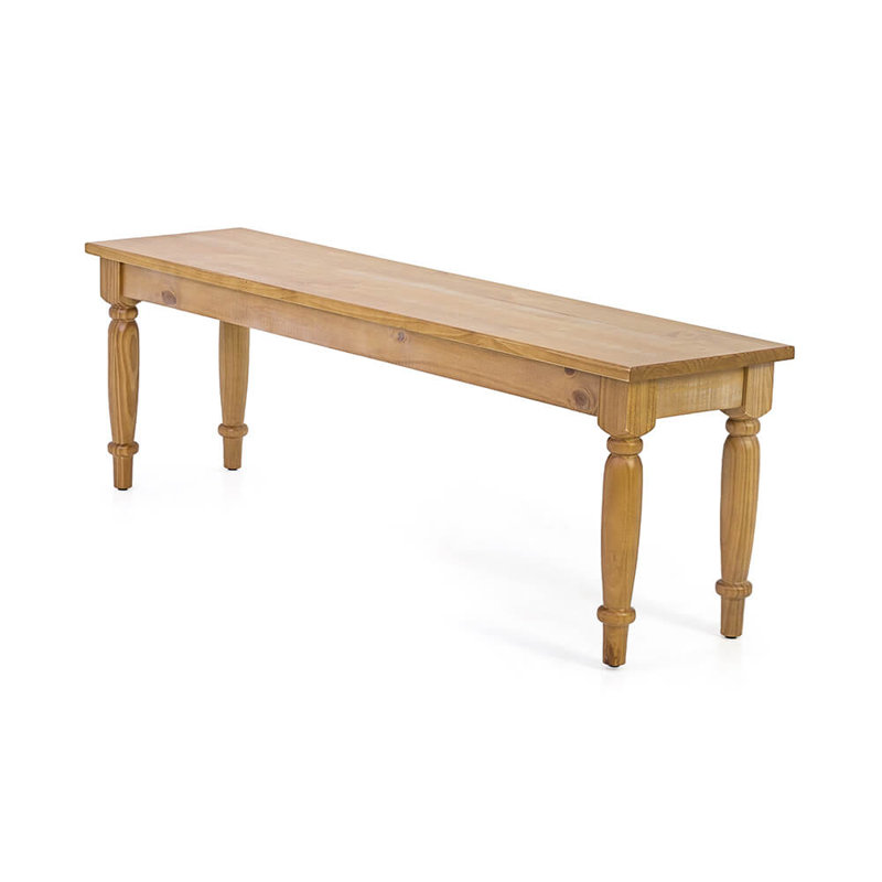 Banc en bois massif Molinaro