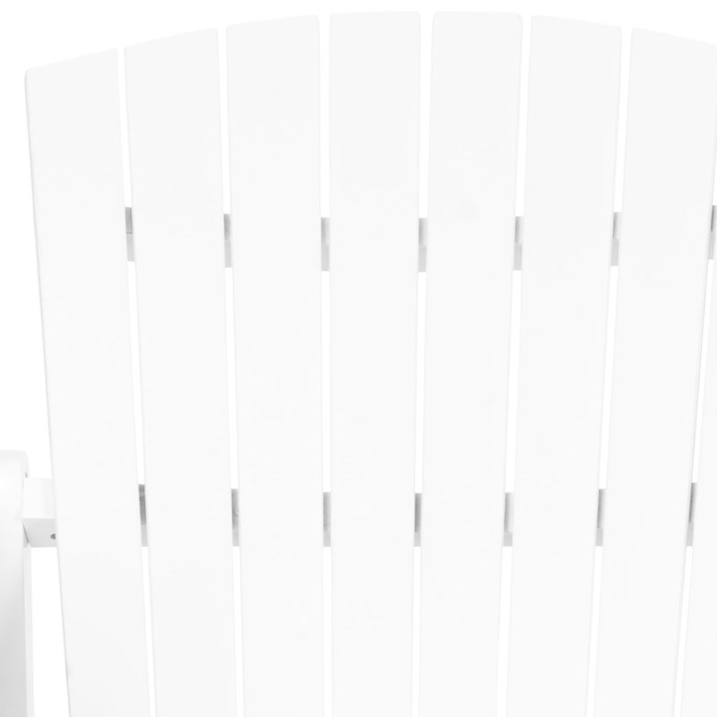 Hartnell Solid Wood Acacia Outdoor Bench, White