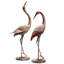 Carman Bird Crane Metal Garden Statue