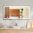 Metal Flat Wall Mirror with Shelves-244957131-244957128