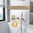 Modern Wall Mounted Bathtub Faucet With Handheld Shower Bathroom Solid Brass Tub Filler Faucet