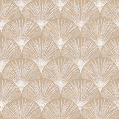 Papier peint amovible fond blanc ivoire beige