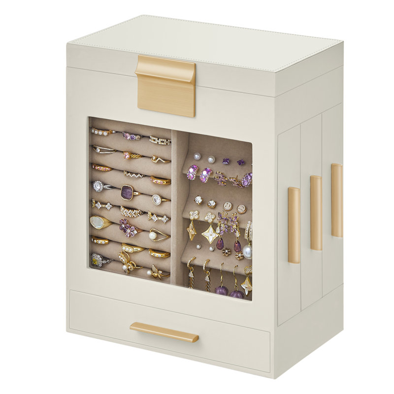 Medium Density Fibreboard Jewellery Box +