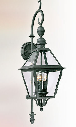 Townsend 3 - Light Outdoor Wall Lantern, 33" H x 9.25" W