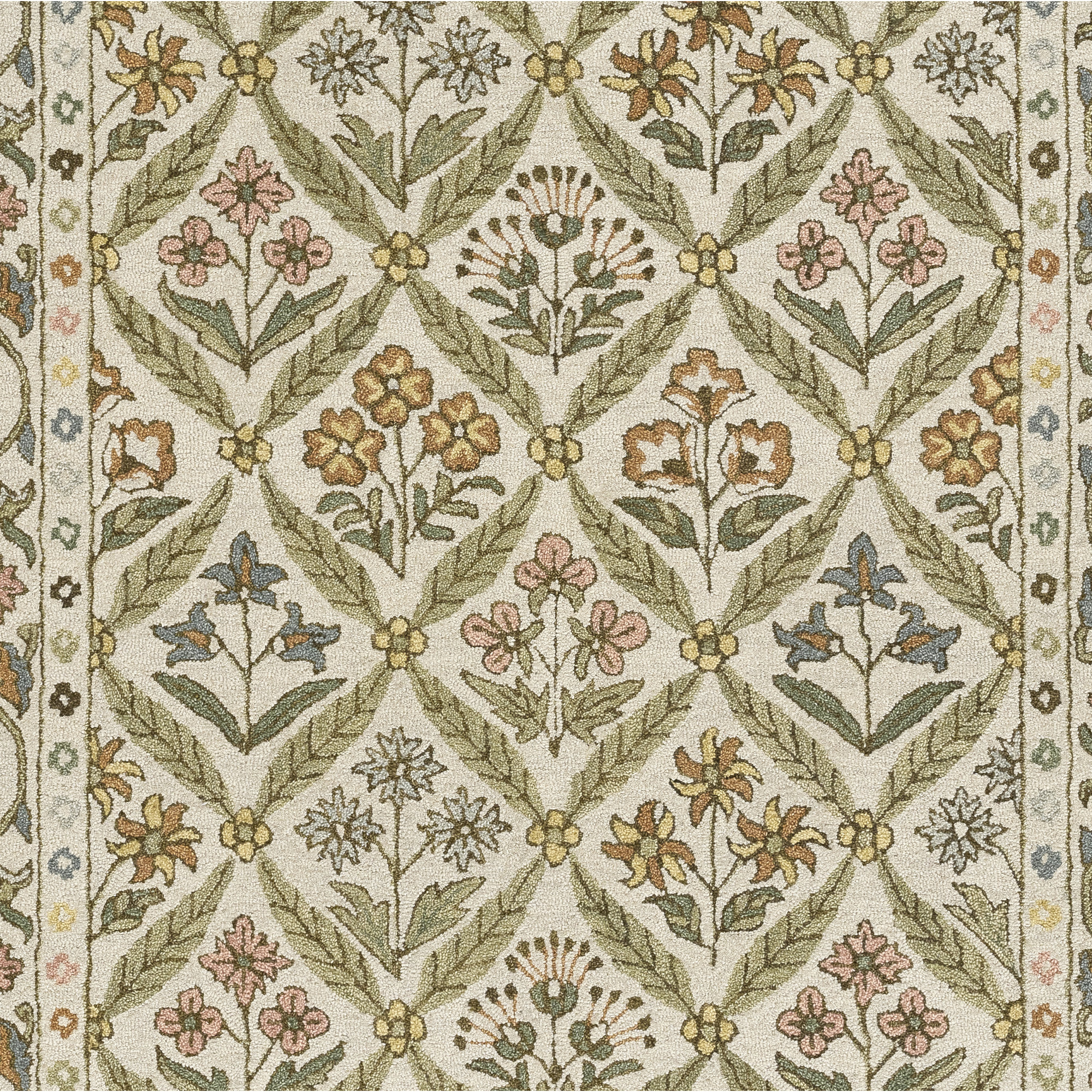 Alice Handmade Wool Rug, Runner 2'6" x 8'