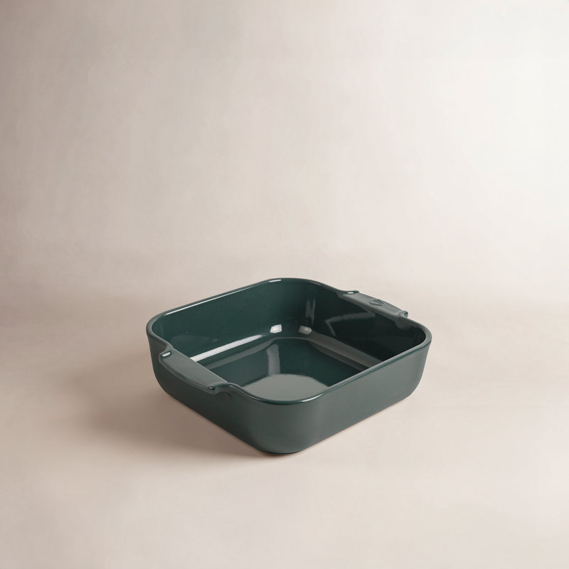 Peugeot Appolia Square Ceramic Baking Dish, 2.83" H x 11" L x 9.84" W