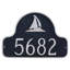 Plaque d'adresse sur 1 ligne Mulkeytown Asherton-1139899844