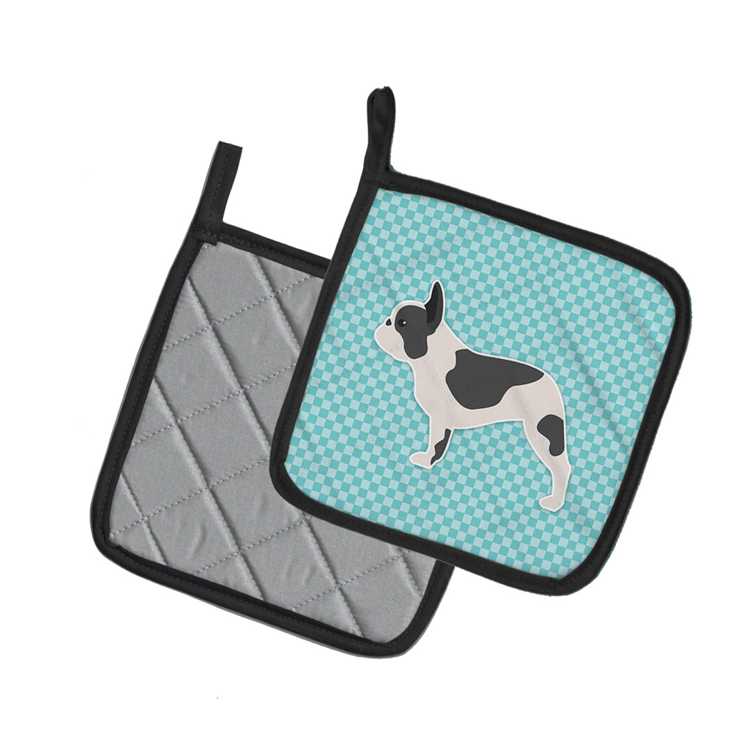 Winston Porter Swoyersville Gingham Polyester Potholder Set (Set of 2) Winston Porter 