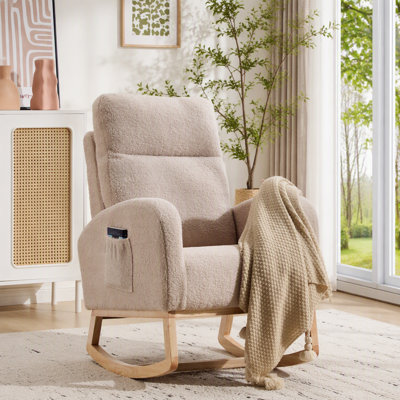 Chaise berçante Modern