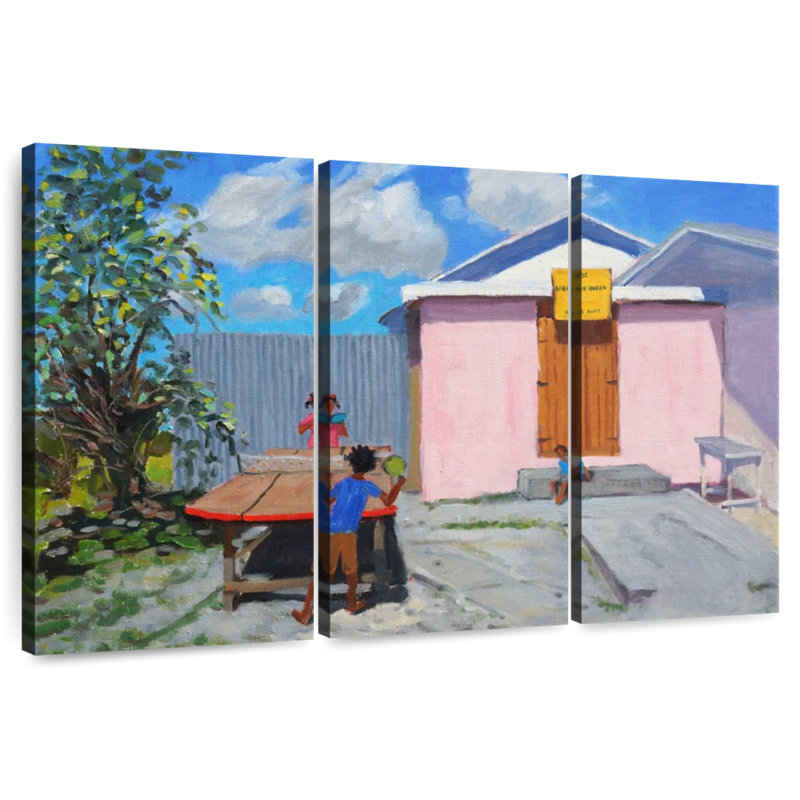 Rorry Ping Pong De African Queen Hideaway Barbados, 42" H x 65" W