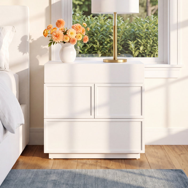 Odyssey Nightstand, White