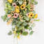 Faux Spring Summer Eucalyptus Berry Daisy