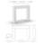 Flatiron Cast Stone Fireplace Surround-104651871-104651876