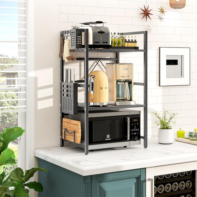 Metal Rectangle Utensil Storage Set