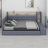 Daybed with Built-in Storage Footstool, Shelves,  Trundle, USB Charging and LED Lights-799142025