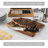 Viking Steakhouse Pakka Wood 6-Piece Steak Knife Set with Wooden Box-20569501