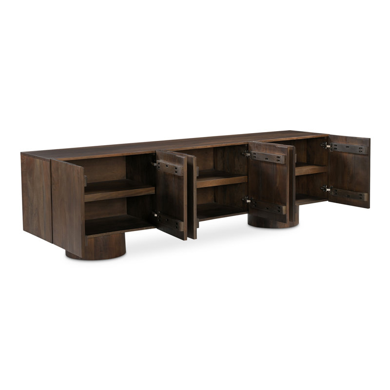 Hadley Media Unit Warm Brown
