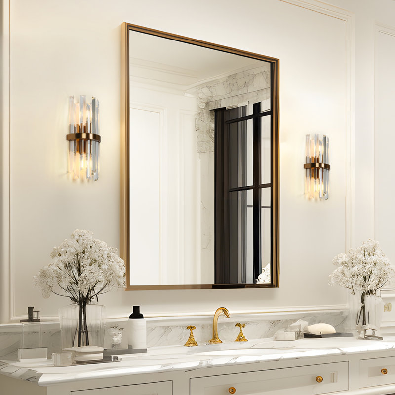 Josse Crystal Flush Mounted Sconce
