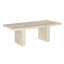 Old Lumber Dining Table, Roman Stone