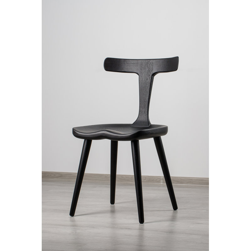 Anvil Dining Chair, Matte Black