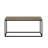 Modern Industrial Coffee Table, Dore Color, 35.4 x 16.5 x 35.4 inches | 100% Melamine Coated Particle Board, Thickness: 0.7 inches | Sleek Design for Living Room & Office, Stylish & Durable, Easy to Clean-25226441-25226442