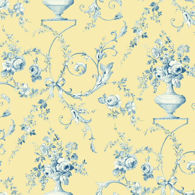 Springtime Cottage Floral Roll