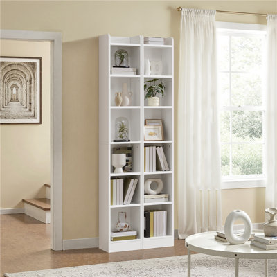 Modern 183cm H x 30cm W Cube Bookcase