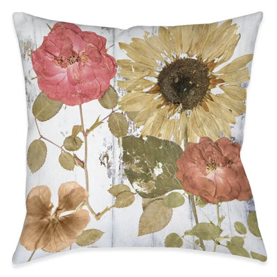 Coussin décoratif Pressed Autumn Florals