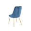 Chaise d'appoint, velours jaune avec pieds noirs-87543332-87543325