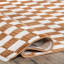 Tapis à franges et à carreaux Dominique-580798355