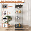 Vitrine moderne en verre avec lumières DEL-1152953609