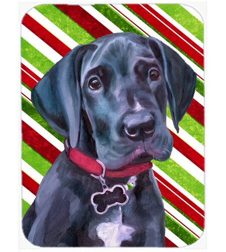 Caroline's Treasures Great Dane Puppy Candy Cane Holiday Christmas ...