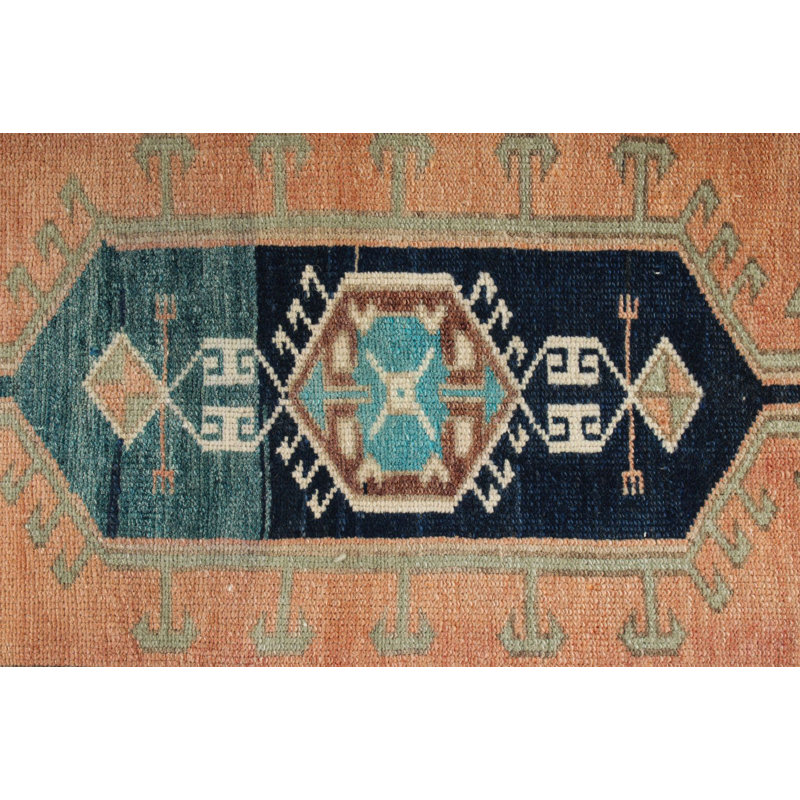 Tapis tribal turc multicolore 2 x 3
