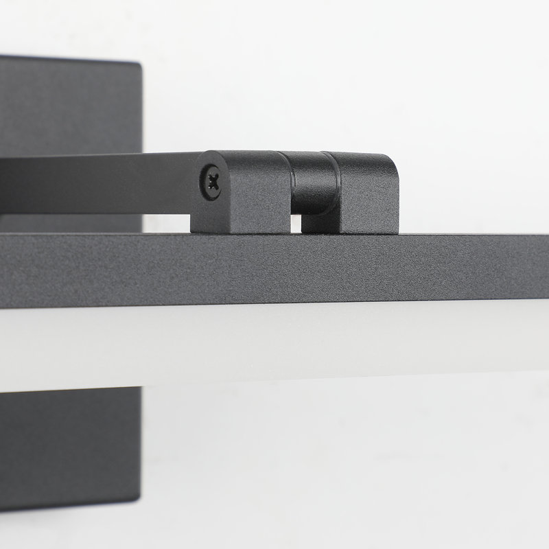Mazdra LED 18W Black Bathroom Vanity Light Bar,  High Transmittance and Dimmable 1-Light 5500K with Rotatable, null, null