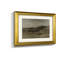 Paysage rétro vintage Lxxxxi - mat et encadré sous verre, ensemble de 4, grand art mural de salon-99374470