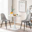 Round Dining Table, Table Small Kitchen Table For Dining Room Kitchen Living Room Mid-Century Leisure Table Bistro Table-865196627-865454320