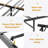Metal Platform Bed Frame with Industrial Style Iron-Art Headboard/Footboard/Heavy Duty Frame/Under Bed Storage/No Box Spring Needed by Buckmaster-1169317304-1163392675