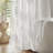 Candice White Textured Geometric 72x84'' Sheer Shower Curtain-117880690-117880689