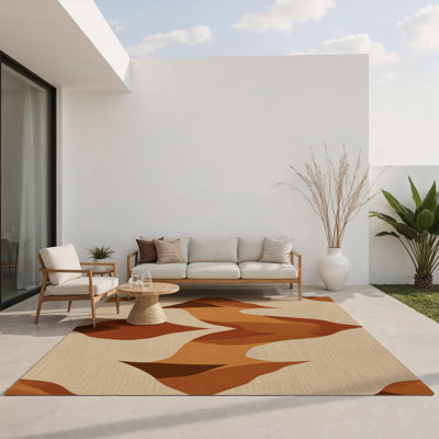 Tapis intérieur et extérieur Midnight Oasis