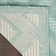 Foundry Select Versatile Diamond Aqua/Teal Indoor/Outdoor Area Rug