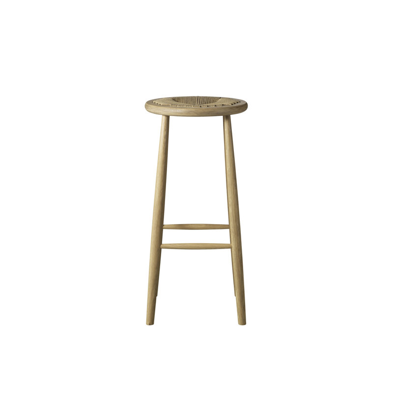 J165 by Jørgen Bækmark, Nature, Bar Stool (29.72" Seat Height)