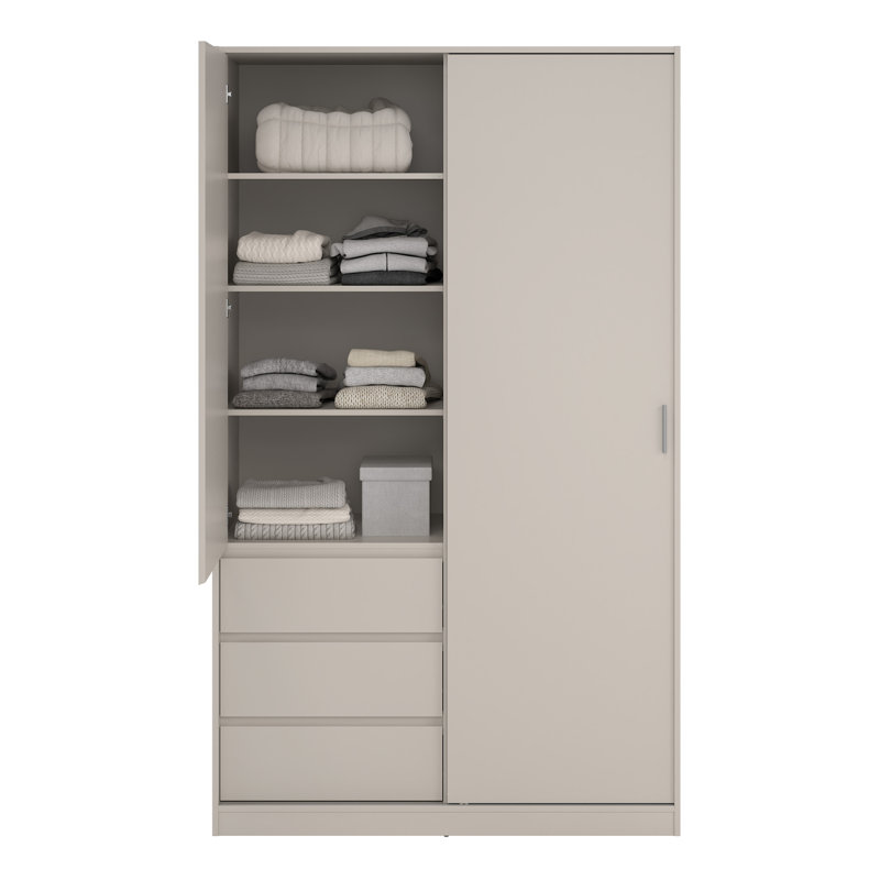Bismah Manufactured Wood Wardrobe